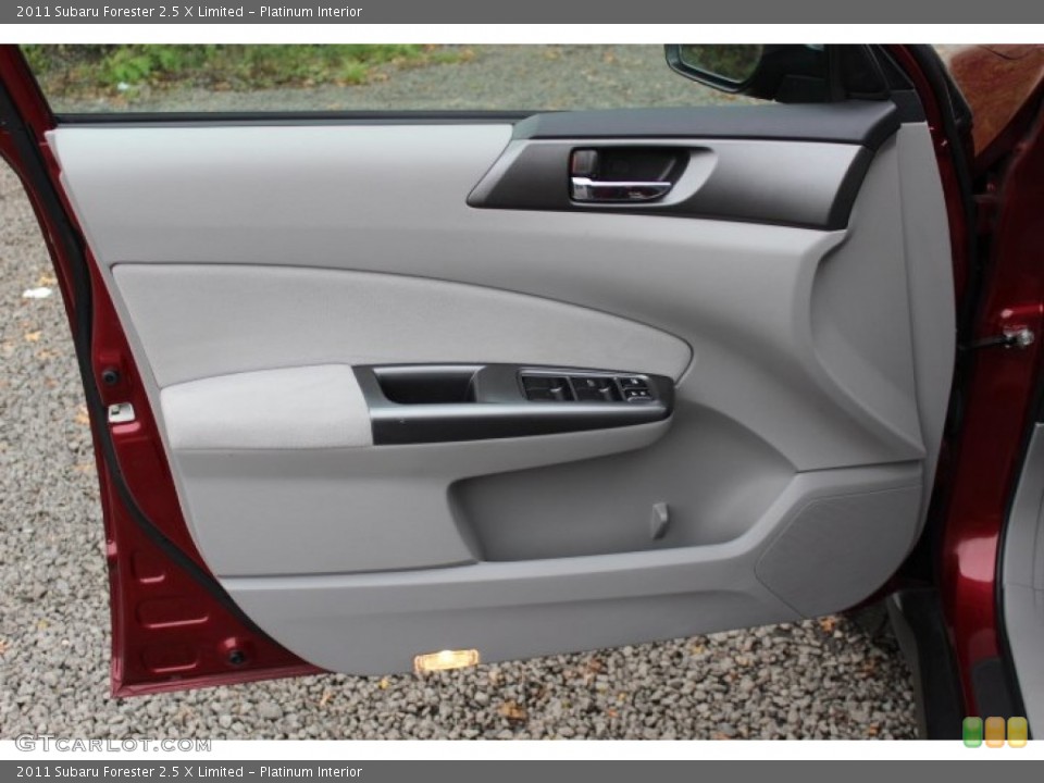 Platinum Interior Door Panel for the 2011 Subaru Forester 2.5 X Limited #72111591
