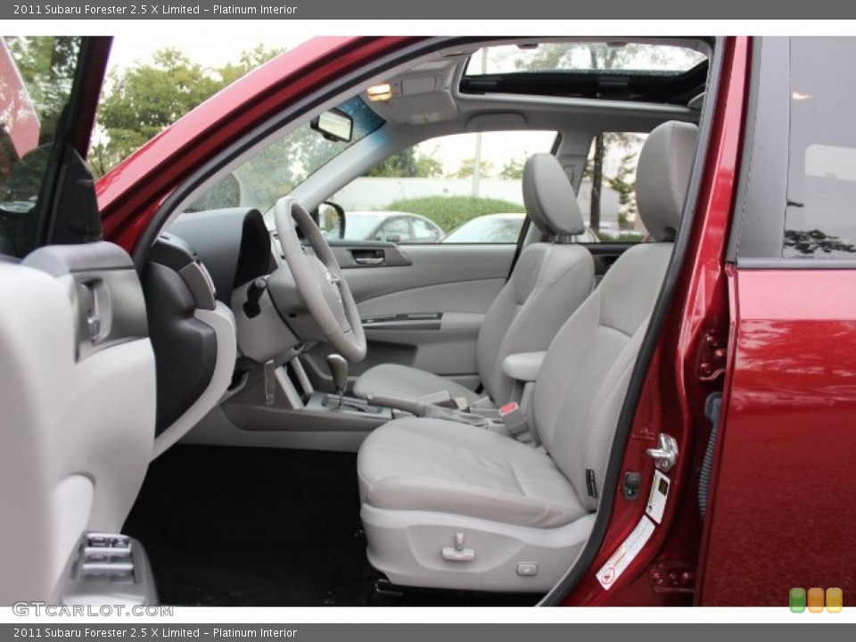 Platinum Interior Photo for the 2011 Subaru Forester 2.5 X Limited #72111635