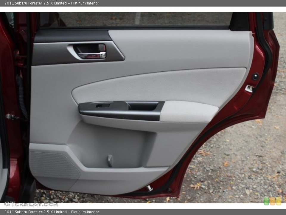 Platinum Interior Door Panel for the 2011 Subaru Forester 2.5 X Limited #72111878