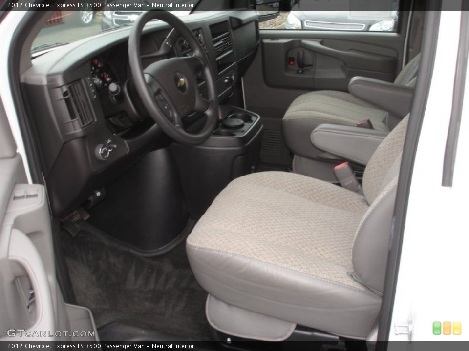 Neutral Interior Photo for the 2012 Chevrolet Express LS 3500 Passenger Van #72119931