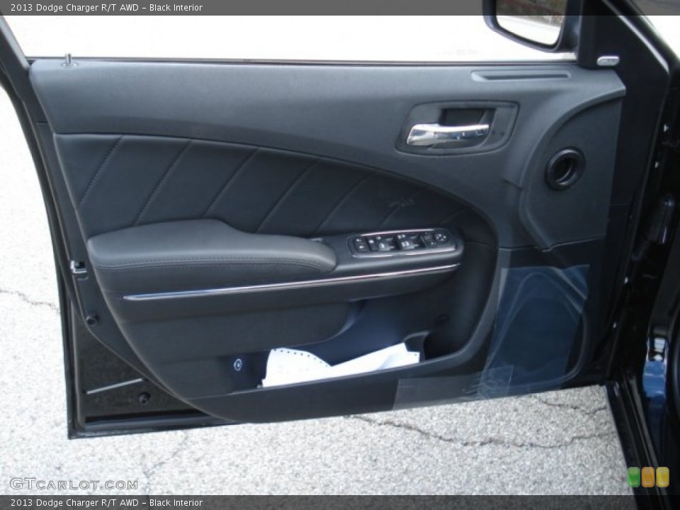 Black Interior Door Panel for the 2013 Dodge Charger R/T AWD #72123540
