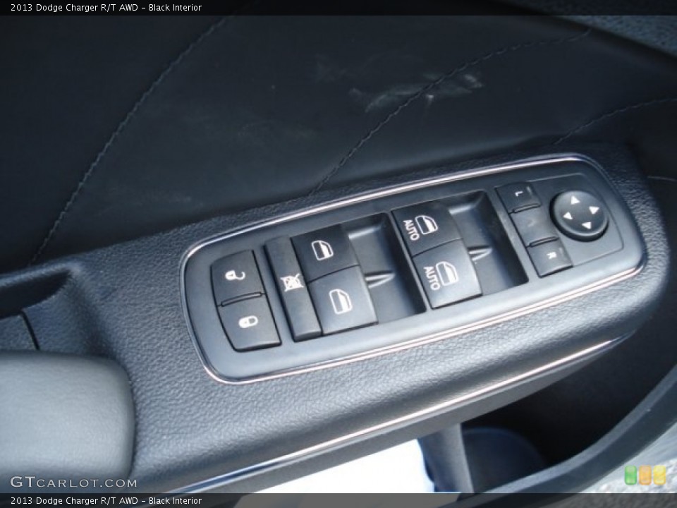Black Interior Controls for the 2013 Dodge Charger R/T AWD #72123597