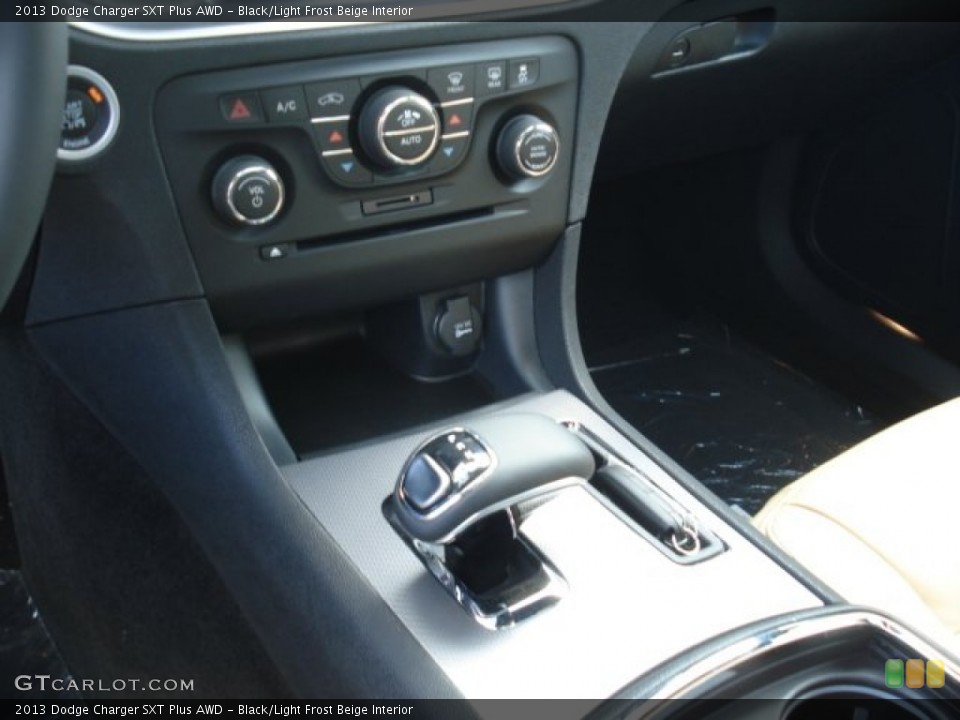 Black/Light Frost Beige Interior Transmission for the 2013 Dodge Charger SXT Plus AWD #72124086