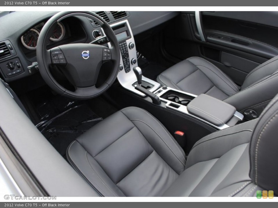 Off Black Interior Prime Interior for the 2012 Volvo C70 T5 #72127452