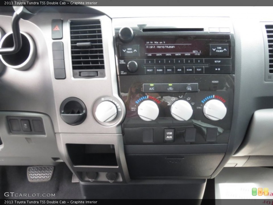 Graphite Interior Controls for the 2013 Toyota Tundra TSS Double Cab #72128595
