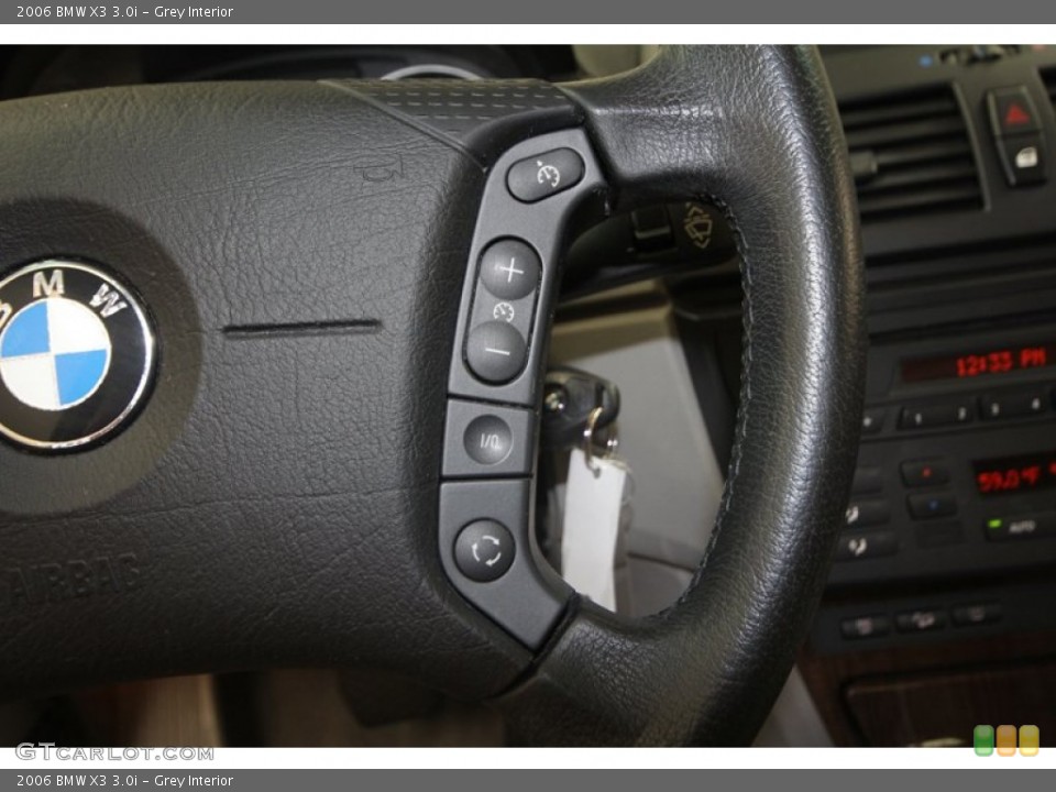 Grey Interior Controls for the 2006 BMW X3 3.0i #72134514