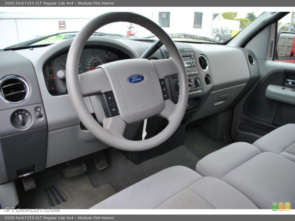 Medium Flint Interior Prime Interior for the 2006 Ford F150 XLT Regular Cab 4x4 #72137004