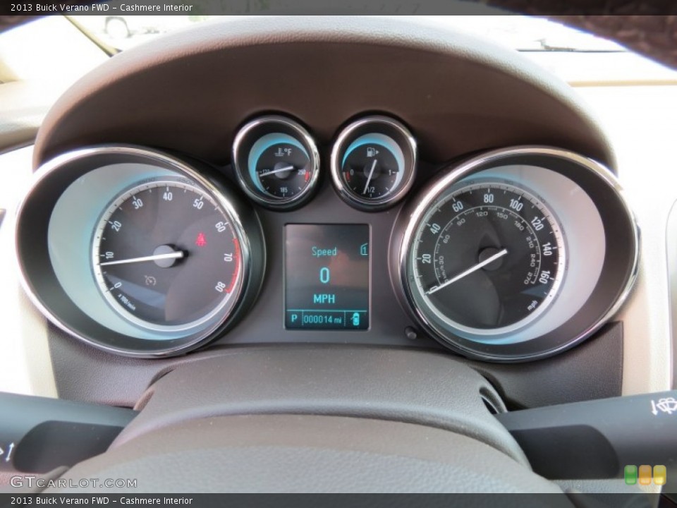 Cashmere Interior Gauges for the 2013 Buick Verano FWD #72139221