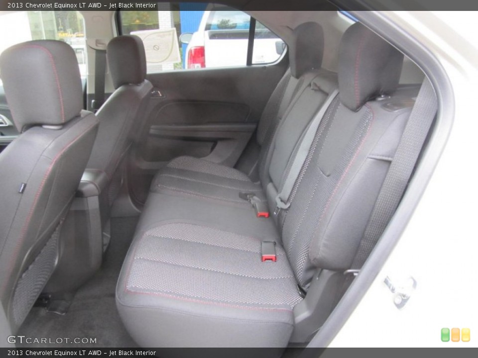 Jet Black Interior Rear Seat for the 2013 Chevrolet Equinox LT AWD #72139326
