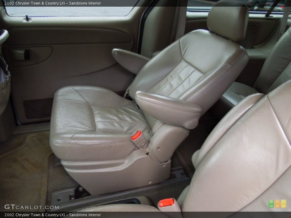 Sandstone Interior Rear Seat for the 2002 Chrysler Town & Country LXi #72141883