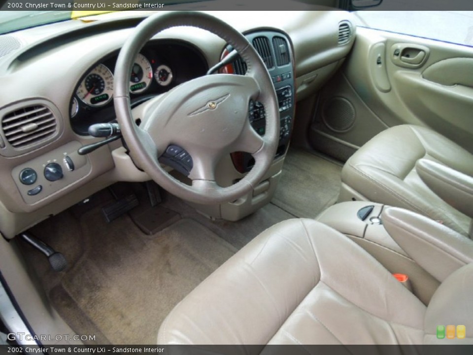 Sandstone 2002 Chrysler Town & Country Interiors
