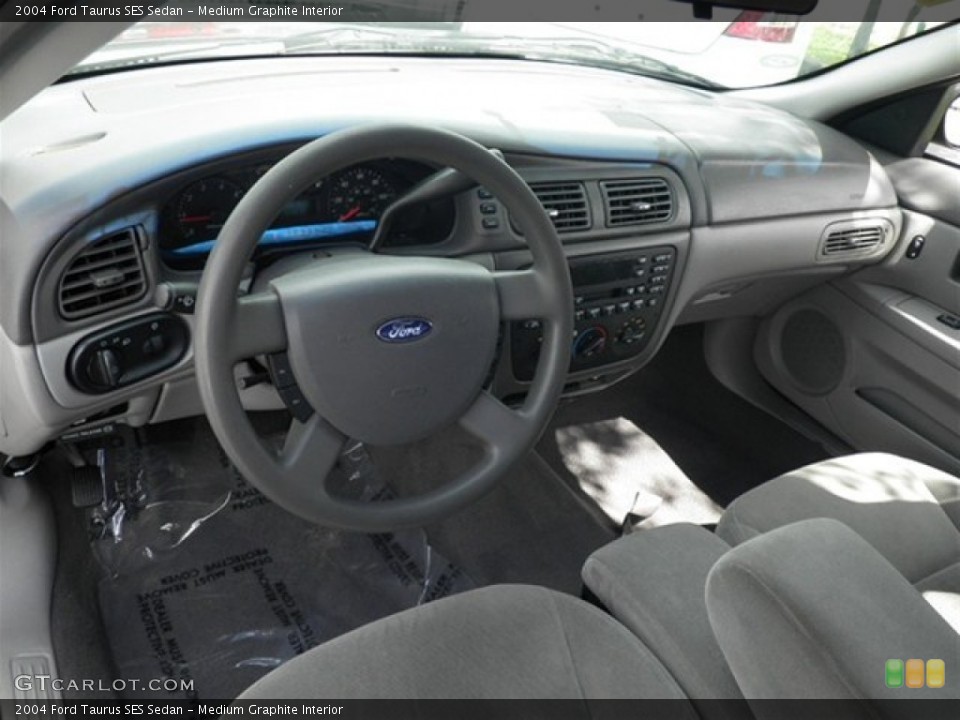 Medium Graphite Interior Prime Interior for the 2004 Ford Taurus SES Sedan #72145614