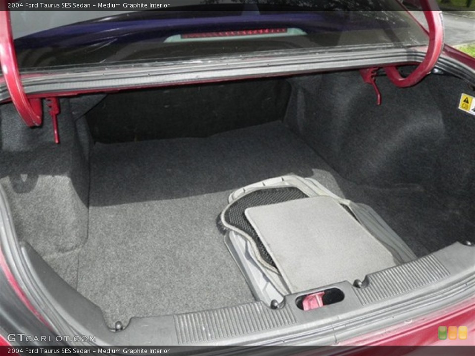 Medium Graphite Interior Trunk for the 2004 Ford Taurus SES Sedan #72145777