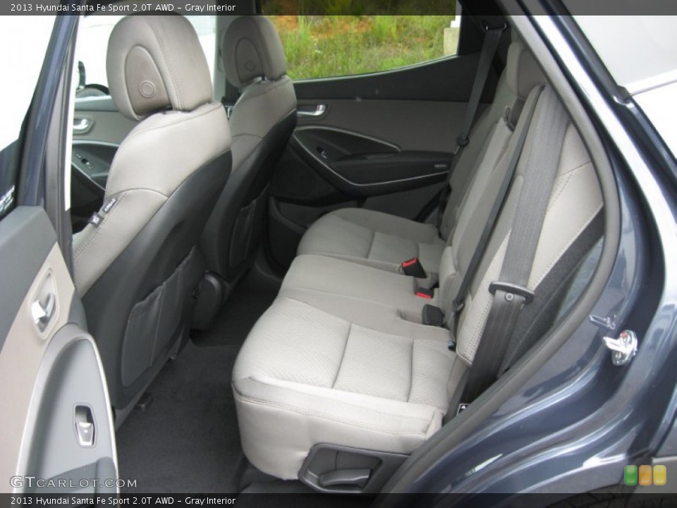 Gray Interior Photo for the 2013 Hyundai Santa Fe Sport 2.0T AWD #72145978
