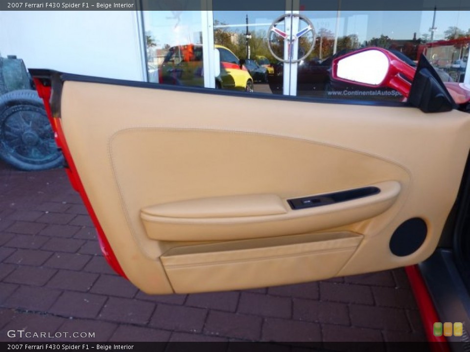Beige Interior Door Panel for the 2007 Ferrari F430 Spider F1 #72146148