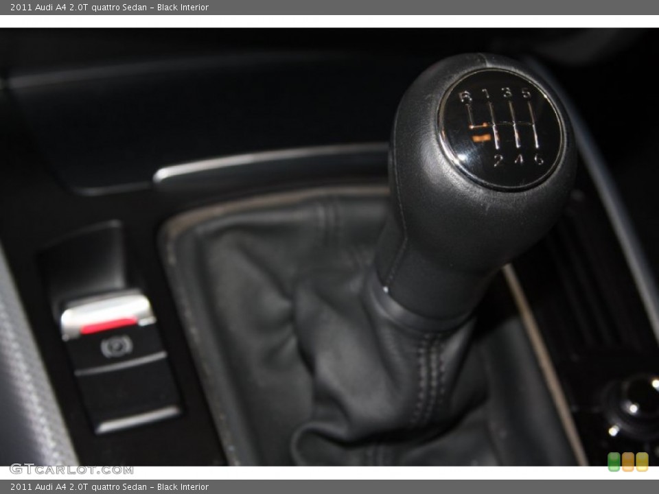 Black Interior Transmission for the 2011 Audi A4 2.0T quattro Sedan #72147172