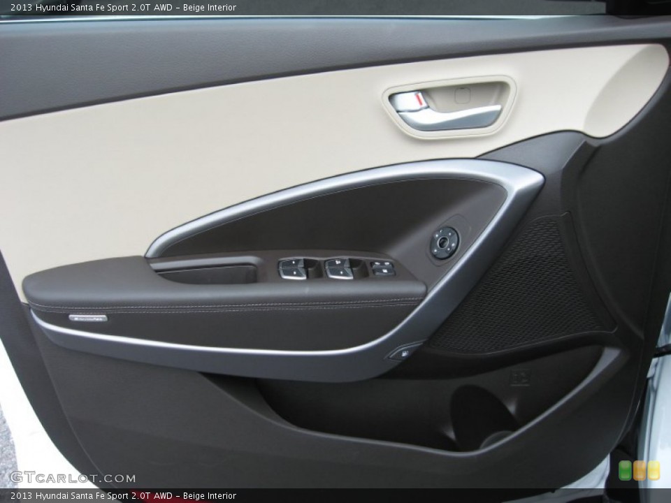 Beige Interior Door Panel for the 2013 Hyundai Santa Fe Sport 2.0T AWD #72147357