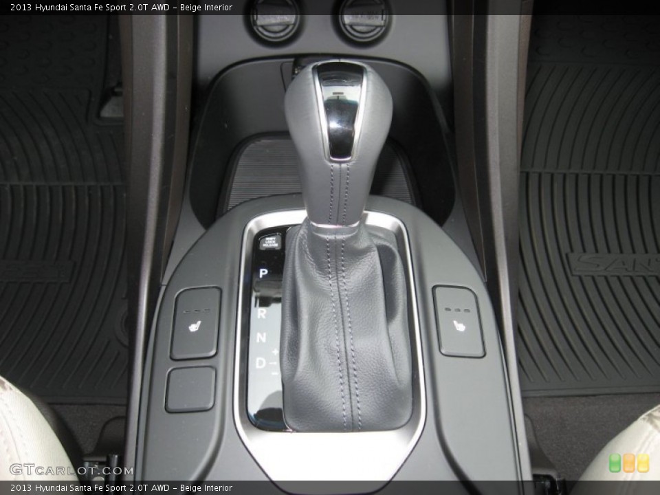 Beige Interior Transmission for the 2013 Hyundai Santa Fe Sport 2.0T AWD #72147552