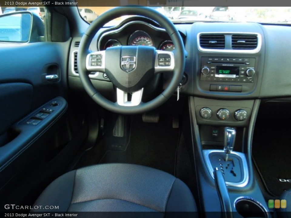 Black Interior Dashboard for the 2013 Dodge Avenger SXT #72148044