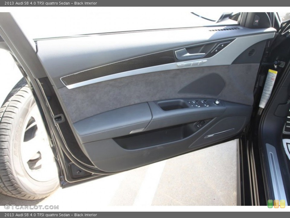 Black Interior Door Panel for the 2013 Audi S8 4.0 TFSI quattro Sedan #72148059
