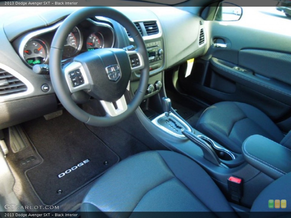 Black Interior Prime Interior for the 2013 Dodge Avenger SXT #72148257