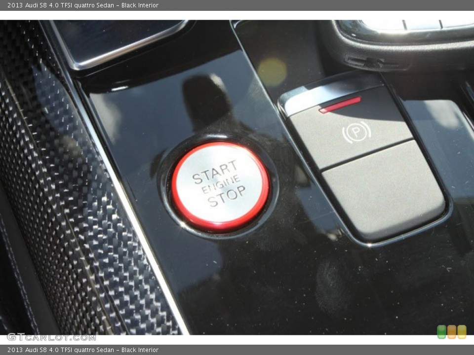Black Interior Controls for the 2013 Audi S8 4.0 TFSI quattro Sedan #72148318