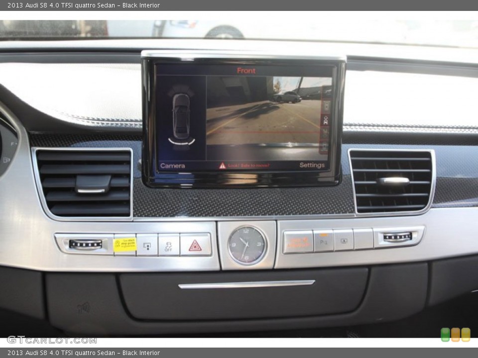 Black Interior Controls for the 2013 Audi S8 4.0 TFSI quattro Sedan #72148340
