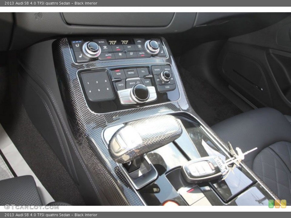 Black Interior Transmission for the 2013 Audi S8 4.0 TFSI quattro Sedan #72148380