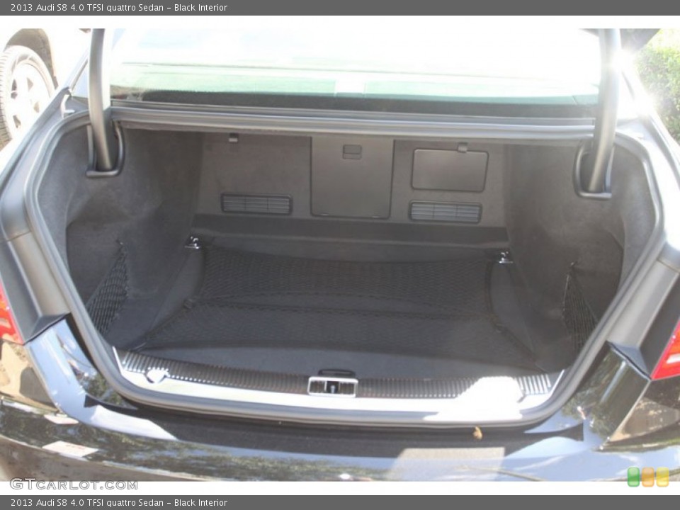 Black Interior Trunk for the 2013 Audi S8 4.0 TFSI quattro Sedan #72148416