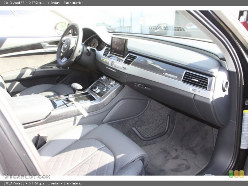 Black Interior Dashboard for the 2013 Audi S8 4.0 TFSI quattro Sedan #72148477
