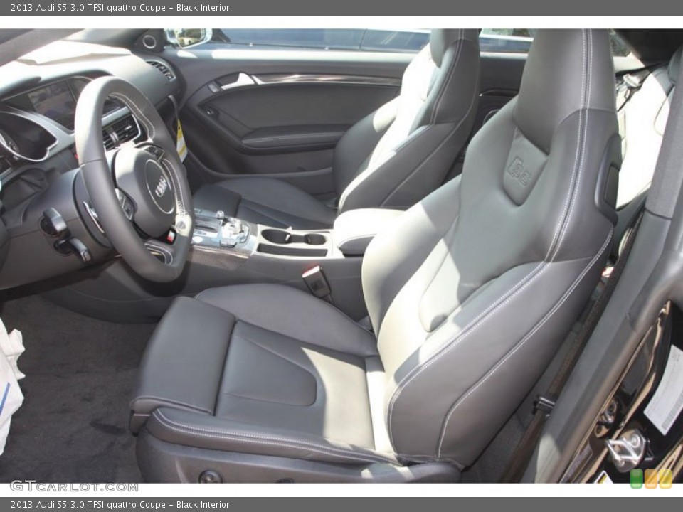 Black Interior Front Seat for the 2013 Audi S5 3.0 TFSI quattro Coupe #72148872