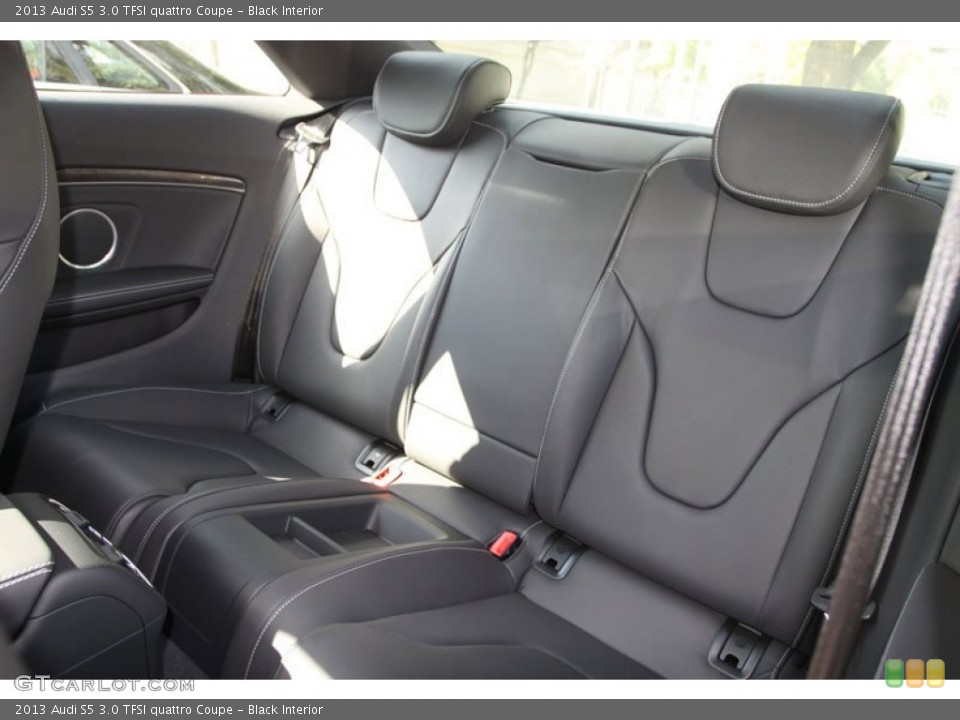 Black Interior Rear Seat for the 2013 Audi S5 3.0 TFSI quattro Coupe #72148893