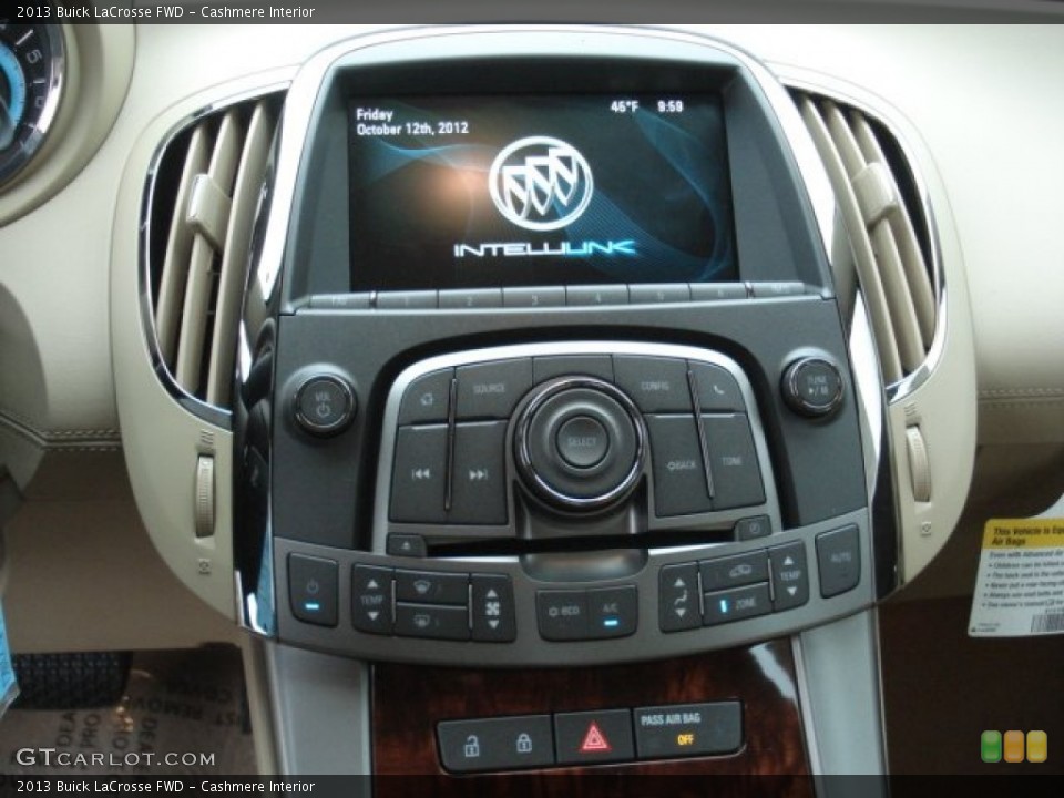 Cashmere Interior Controls for the 2013 Buick LaCrosse FWD #72151545