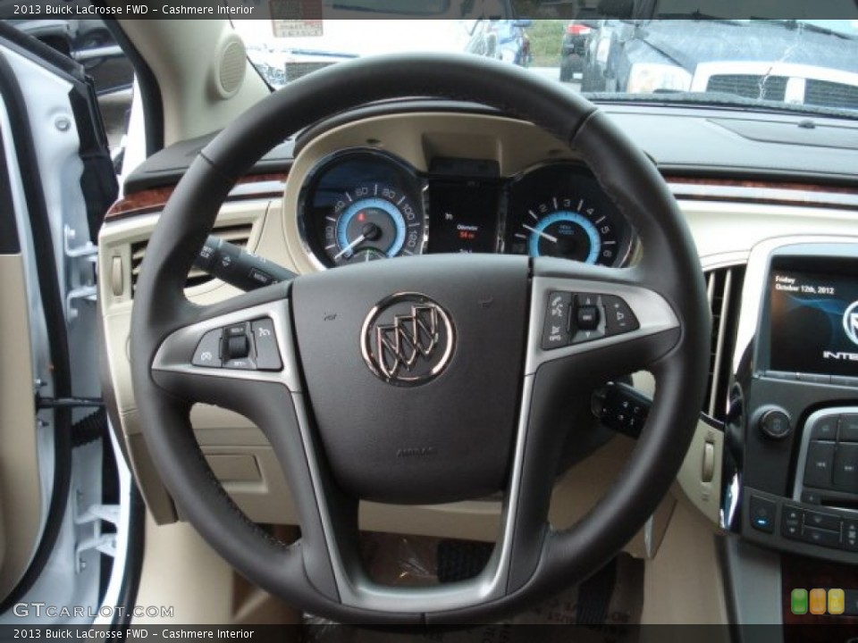 Cashmere Interior Steering Wheel for the 2013 Buick LaCrosse FWD #72151578