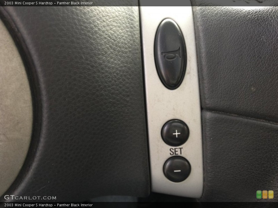 Panther Black Interior Controls for the 2003 Mini Cooper S Hardtop #72153650