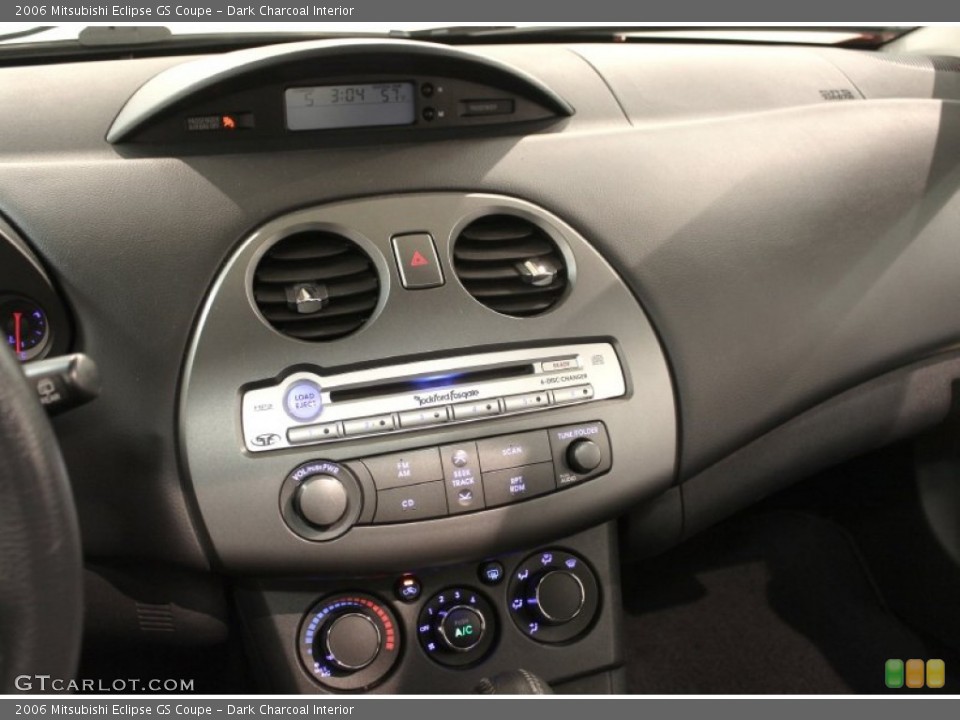 Dark Charcoal Interior Controls for the 2006 Mitsubishi Eclipse GS Coupe #72155736