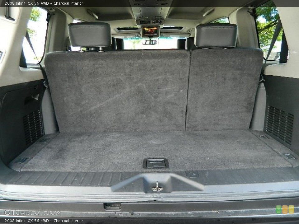 Charcoal Interior Trunk for the 2008 Infiniti QX 56 4WD #72157230