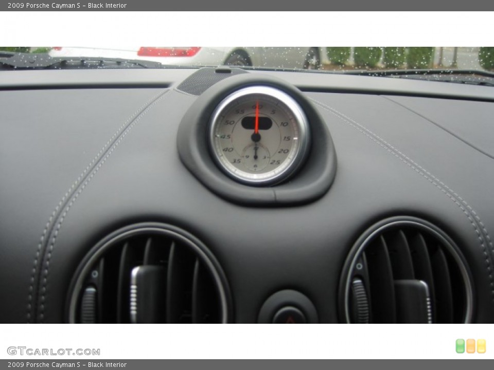 Black Interior Gauges for the 2009 Porsche Cayman S #72158340