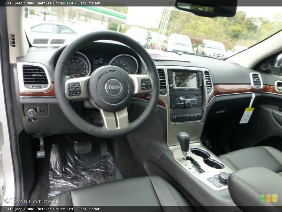 Black Interior Prime Interior for the 2013 Jeep Grand Cherokee Limited 4x4 #72162480