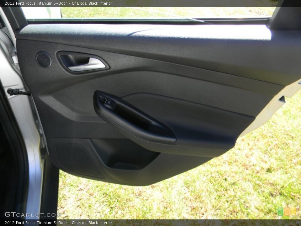 Charcoal Black Interior Door Panel for the 2012 Ford Focus Titanium 5-Door #72165451