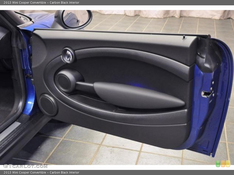 Carbon Black Interior Door Panel for the 2013 Mini Cooper Convertible #72166257
