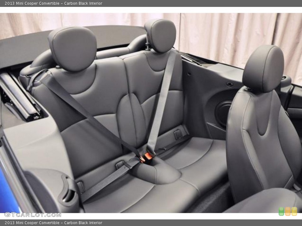 Carbon Black Interior Photo for the 2013 Mini Cooper Convertible #72166274