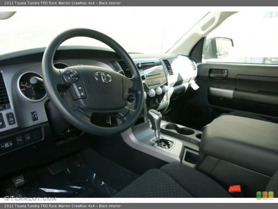 Black Interior Photo for the 2013 Toyota Tundra TRD Rock Warrior CrewMax 4x4 #72168108