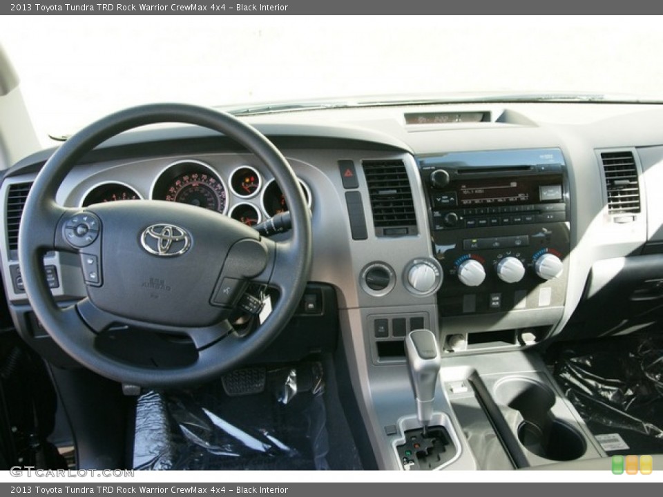 Black Interior Dashboard for the 2013 Toyota Tundra TRD Rock Warrior CrewMax 4x4 #72168132
