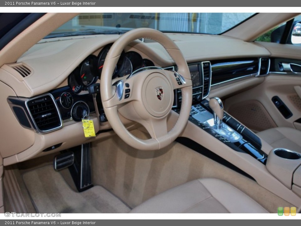 Luxor Beige Interior Prime Interior for the 2011 Porsche Panamera V6 #72170814
