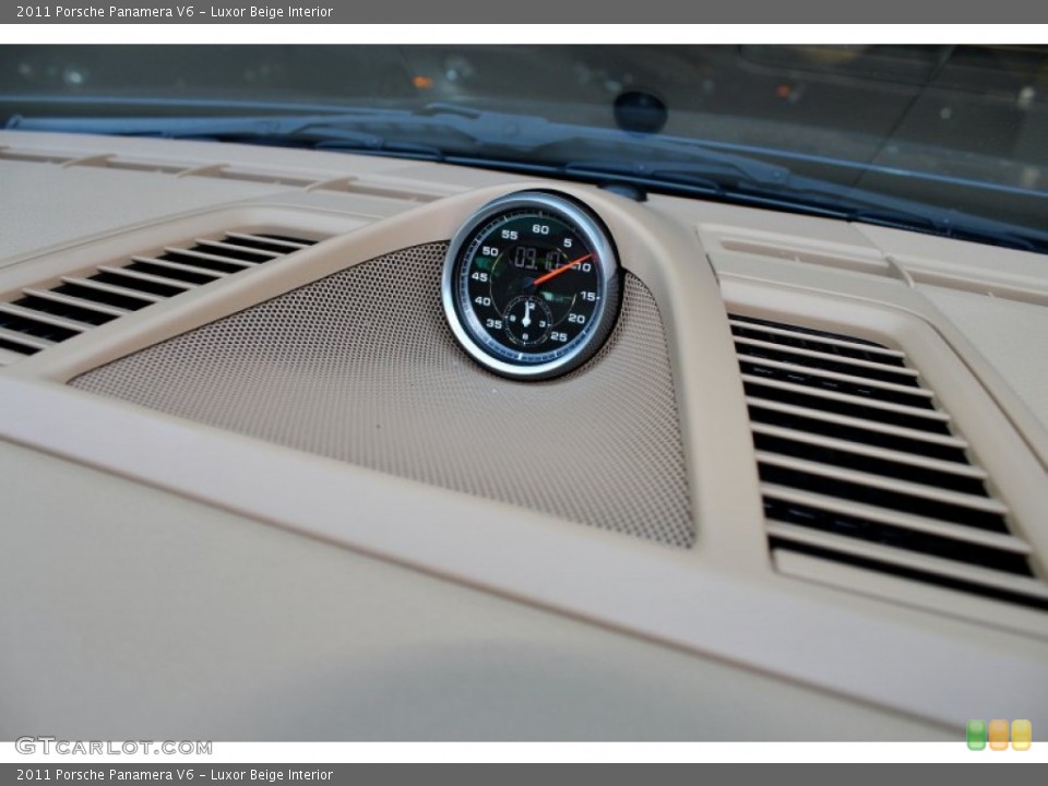Luxor Beige Interior Gauges for the 2011 Porsche Panamera V6 #72170980