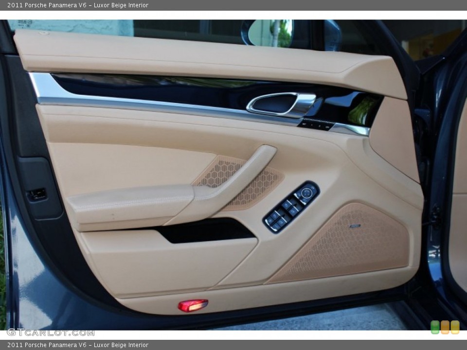 Luxor Beige Interior Door Panel for the 2011 Porsche Panamera V6 #72171143