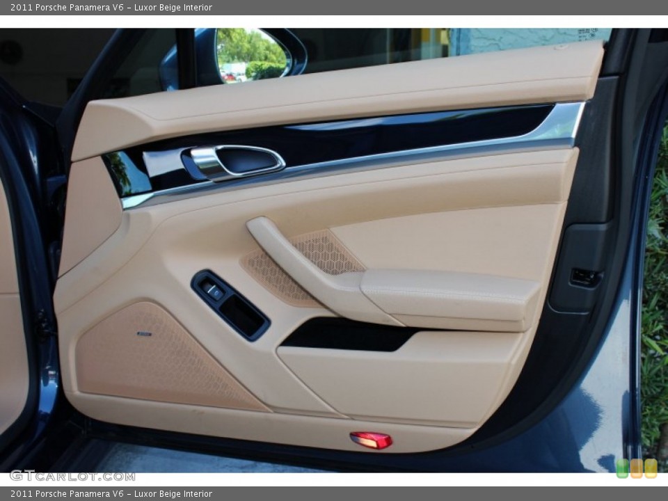 Luxor Beige Interior Door Panel for the 2011 Porsche Panamera V6 #72171168