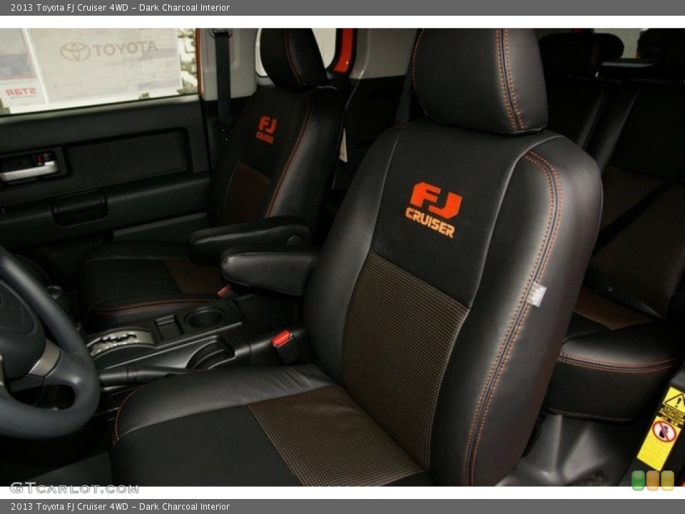 Dark Charcoal Interior Front Seat for the 2013 Toyota FJ Cruiser 4WD #72171642