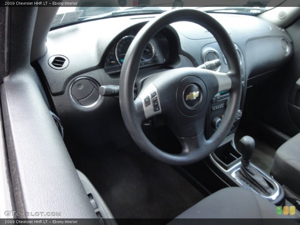 Ebony Interior Photo for the 2009 Chevrolet HHR LT #72173626